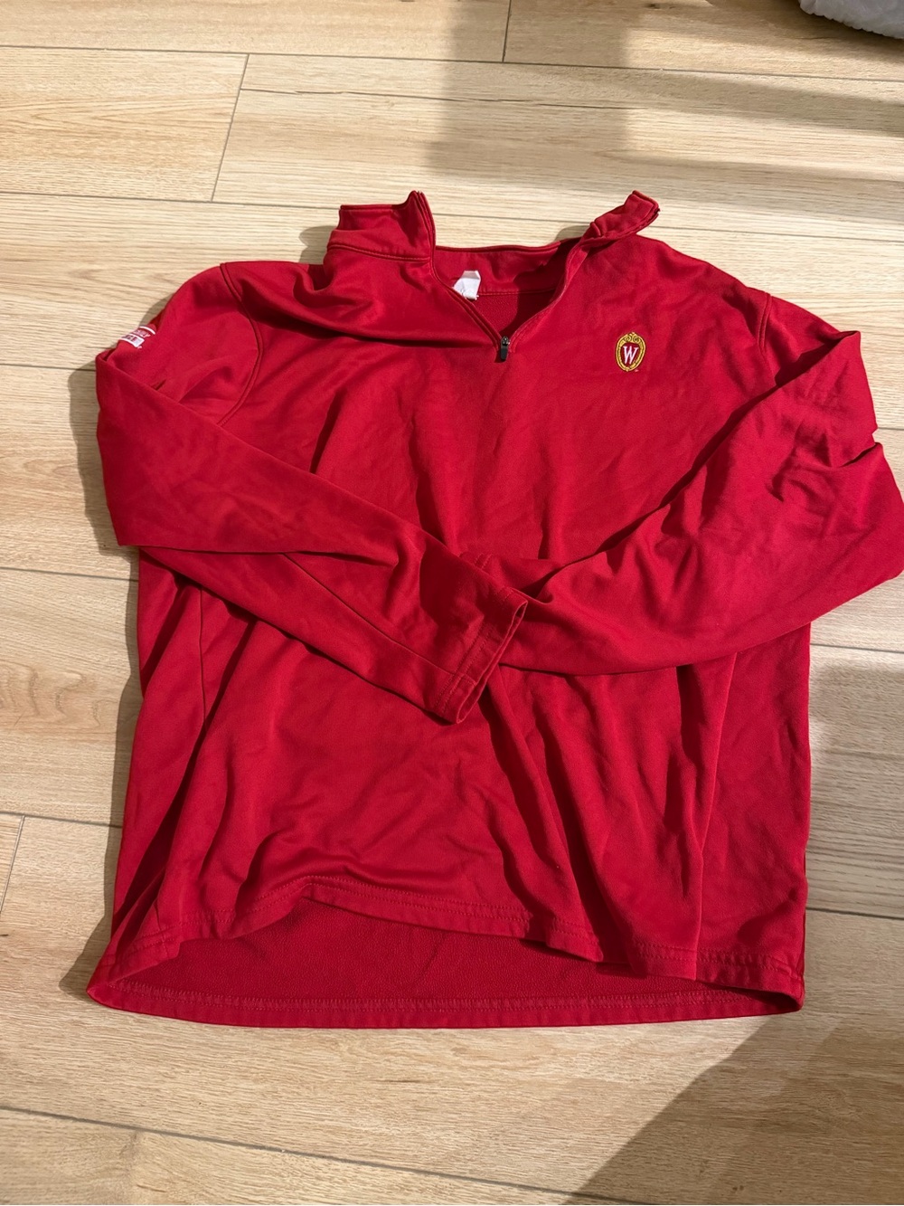 uw-madison quarter zip